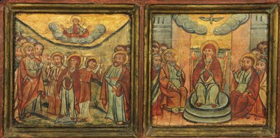 Ascensione di Cristo. Discesa dello Spirito Santo da Unbekannt Unbekannt